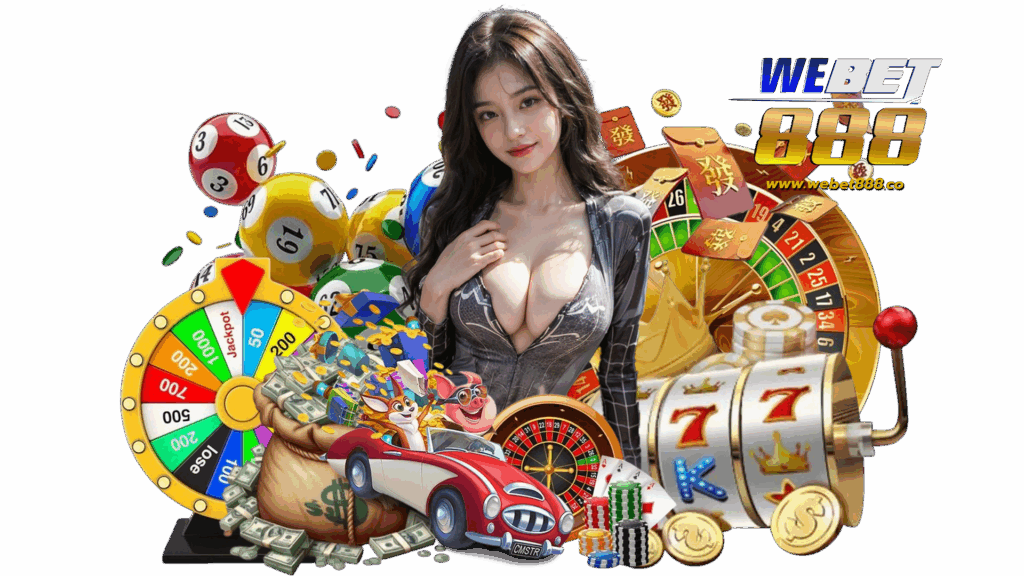 webet888 คาสิโนออนไลน์ รวมเกมสล็อต การันตีกำไรเยอะทุกเกม